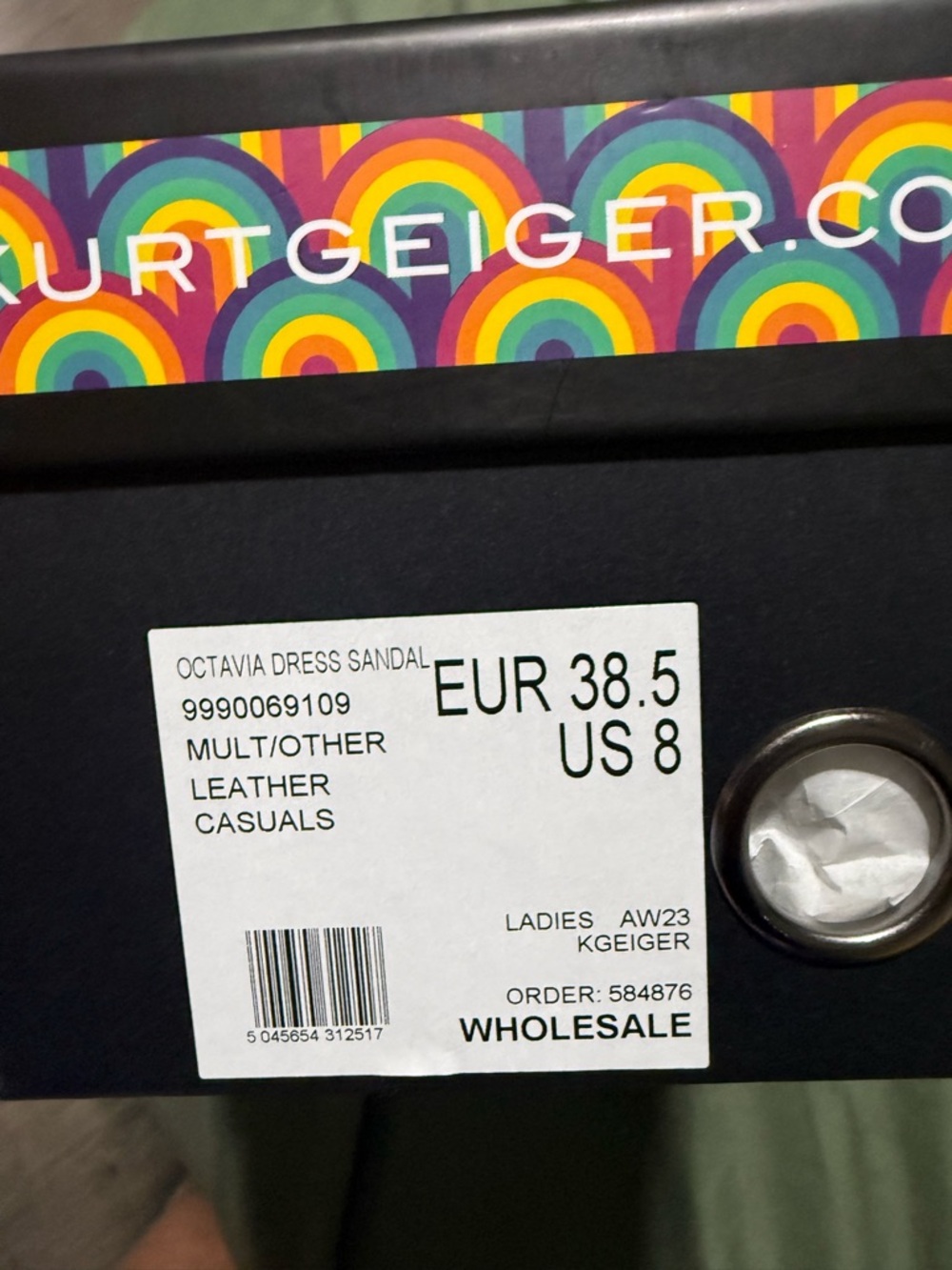 Kurt Geiger Octavia Dress Sandal in Multicolor